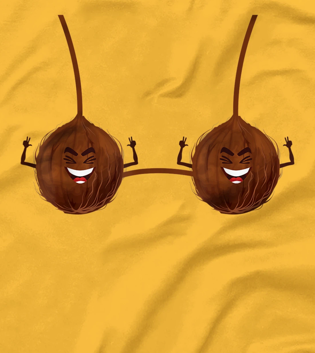 Womens Luau Coconut Bra Aloha Beaches Summer Outfit Distressed T-Shirt, Women T-Shirt