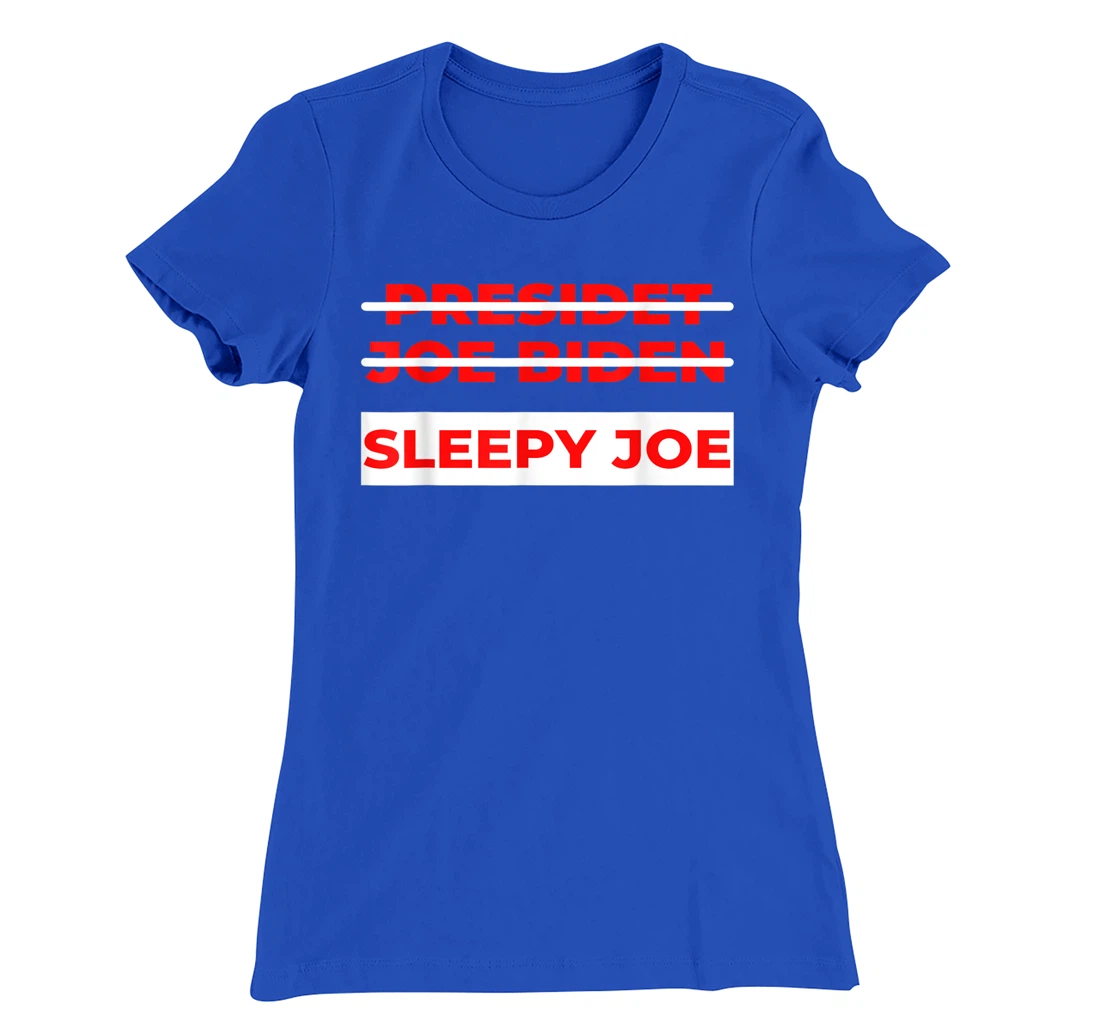 Anti Biden Sleepy Joe Political Not My President T-Shirt, Kid T-Shirt and Women T-Shirt