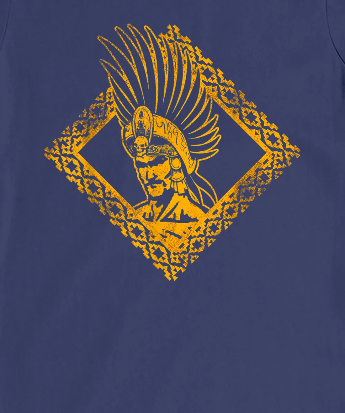 Aztec Warrior King Mexican Native Art Mayans Art T-Shirt, Women T-Shirt