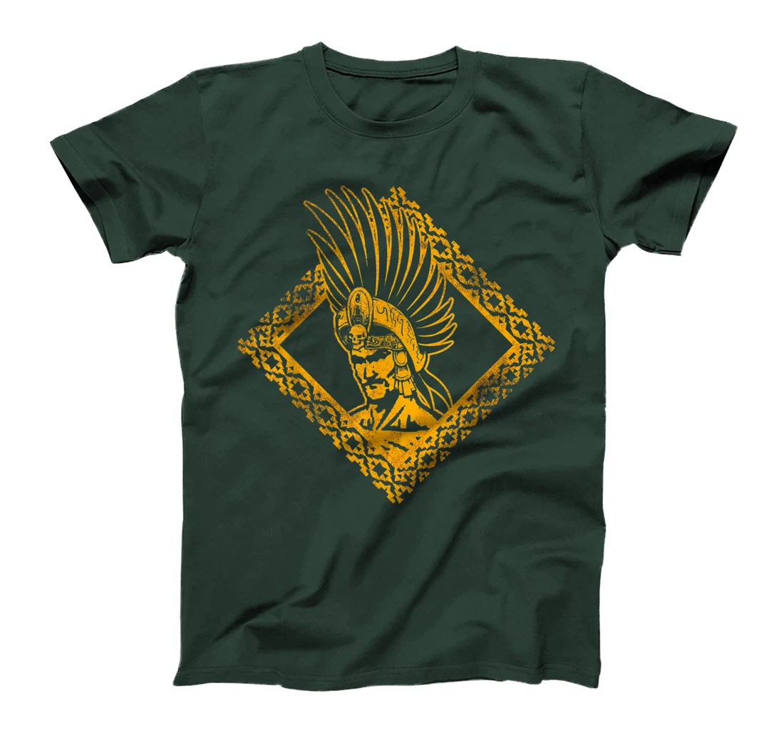 Aztec Warrior King Mexican Native Art Mayans Art T-Shirt, Women T-Shirt