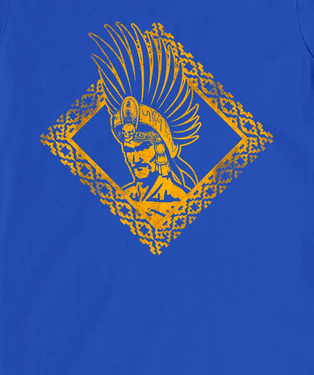 Aztec Warrior King Mexican Native Art Mayans Art T-Shirt, Women T-Shirt