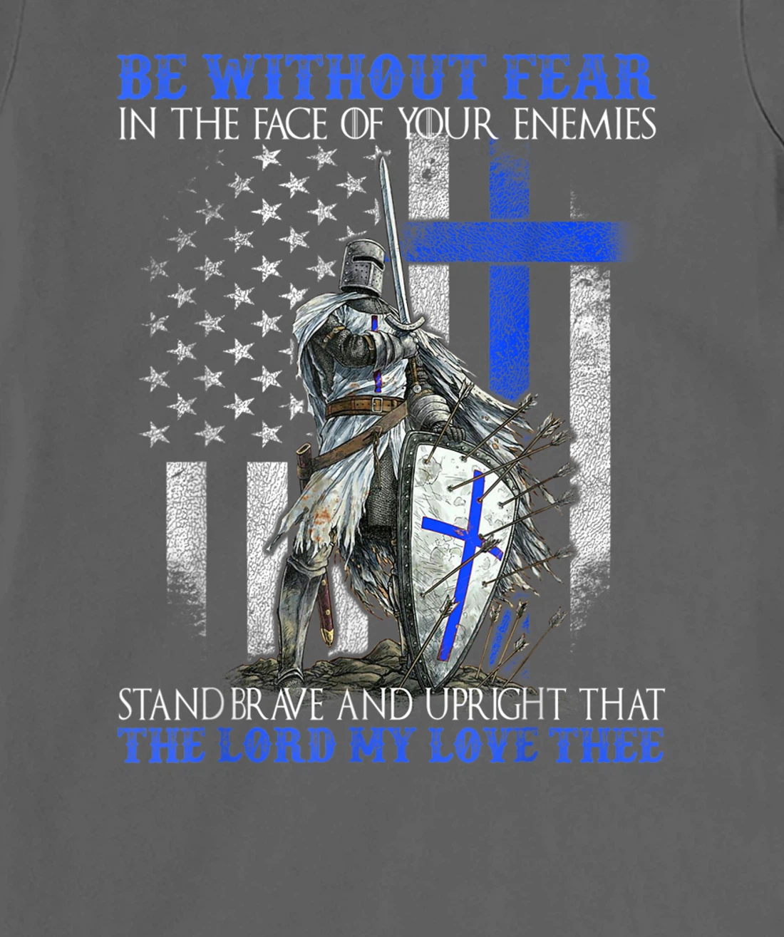 Knight Templar - Be Without Fear - Police Officer T-Shirt, Women T-Shirt