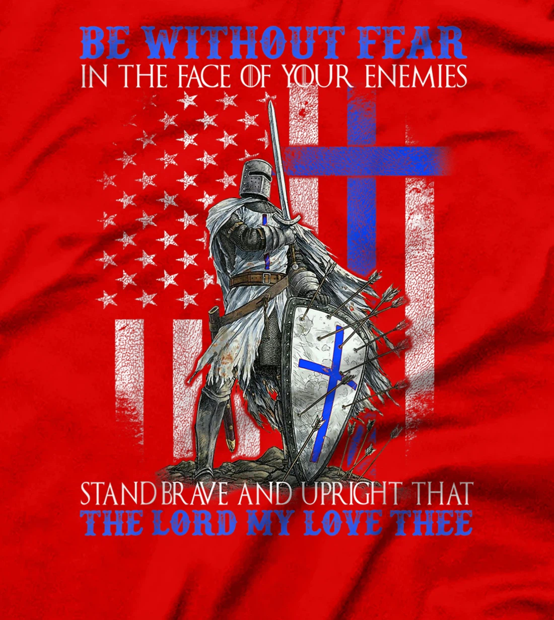 Knight Templar - Be Without Fear - Police Officer T-Shirt, Women T-Shirt