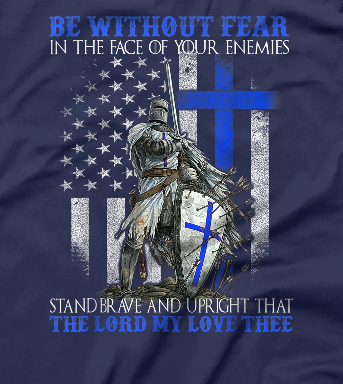 Knight Templar - Be Without Fear - Police Officer T-Shirt, Women T-Shirt