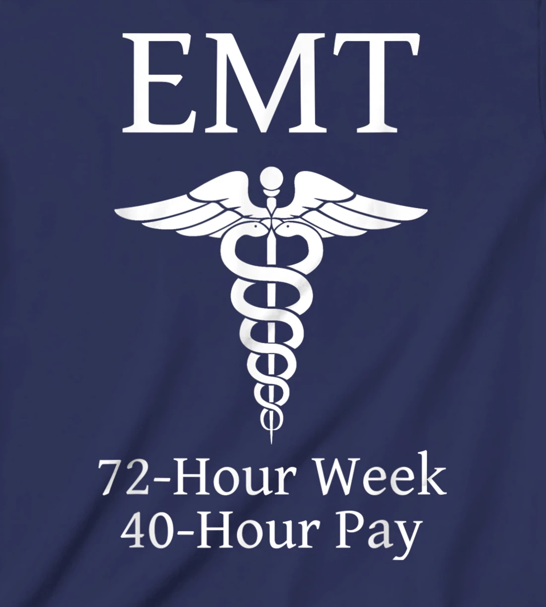 Overworked Emergency Medical Technician - Funny EMT T-Shirt, Kid T-Shirt and Women T-Shirt