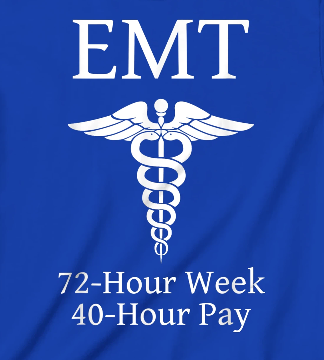 Overworked Emergency Medical Technician - Funny EMT T-Shirt, Kid T-Shirt and Women T-Shirt