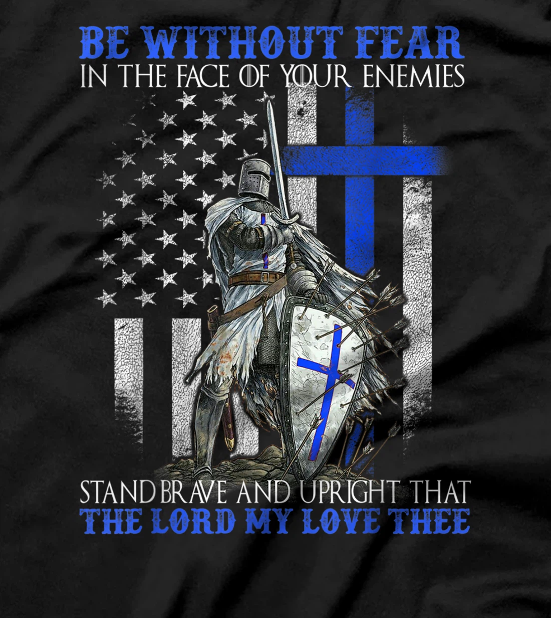 Knight Templar - Be Without Fear - Police Officer T-Shirt, Women T-Shirt