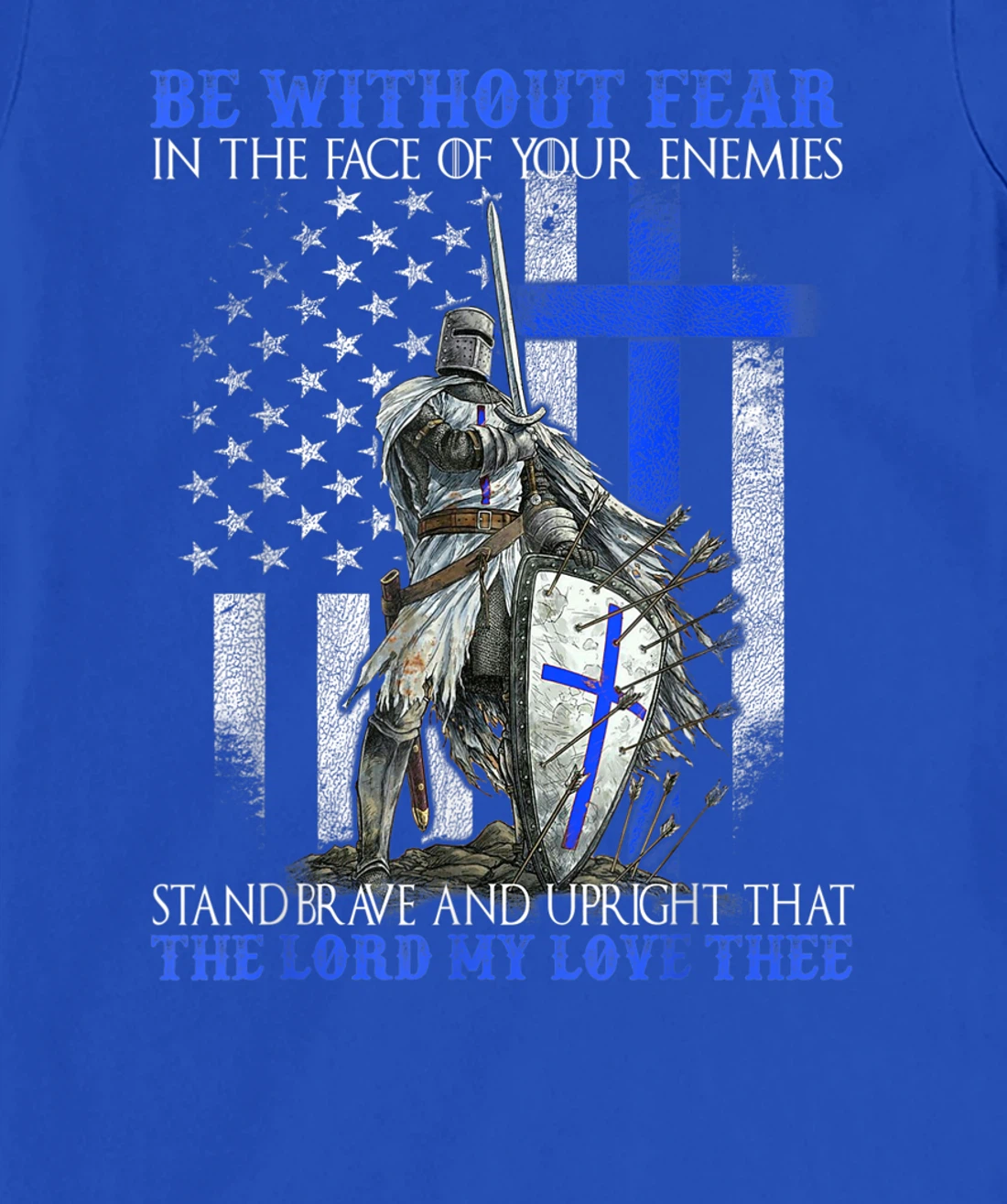 Knight Templar - Be Without Fear - Police Officer T-Shirt, Women T-Shirt