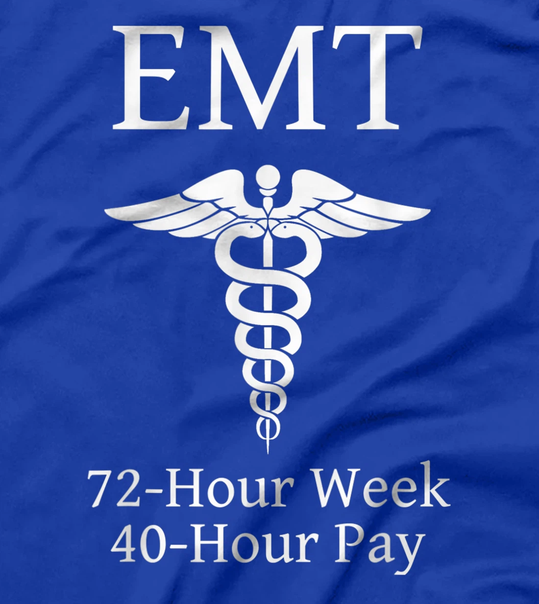 Overworked Emergency Medical Technician - Funny EMT T-Shirt, Kid T-Shirt and Women T-Shirt