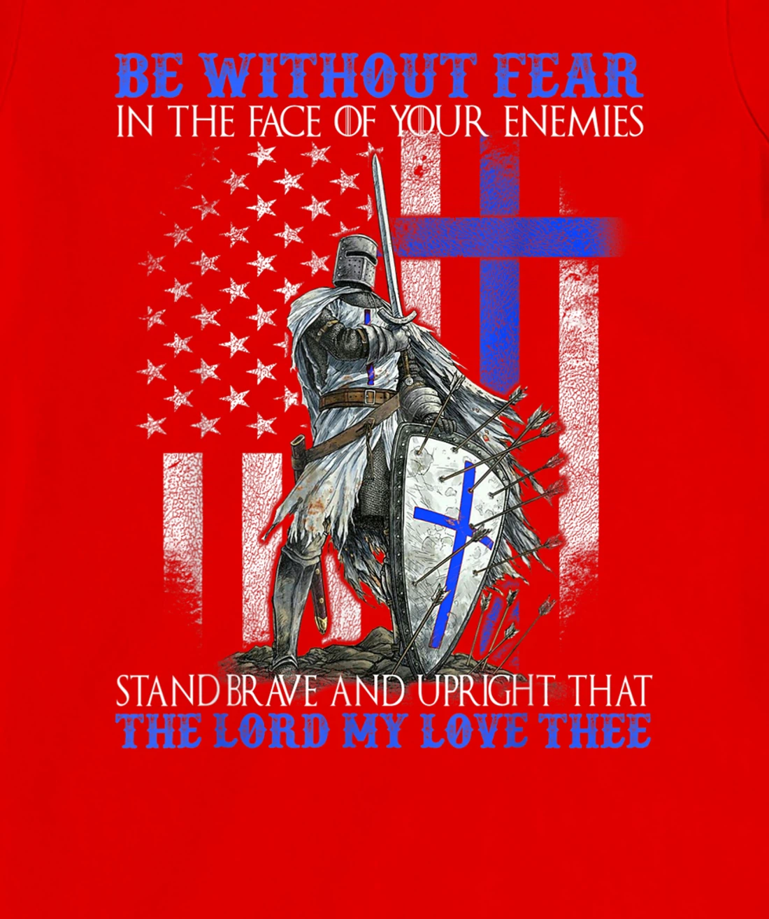 Knight Templar - Be Without Fear - Police Officer T-Shirt, Women T-Shirt