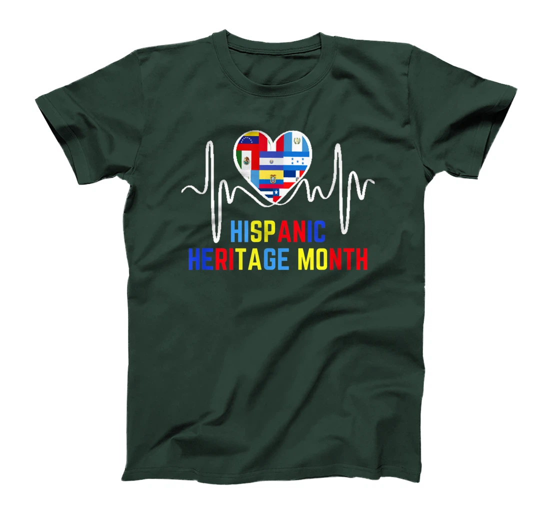 Latino America Culture Gift National Hispanic Heritage Month T-Shirt, Kid T-Shirt and Women T-Shirt