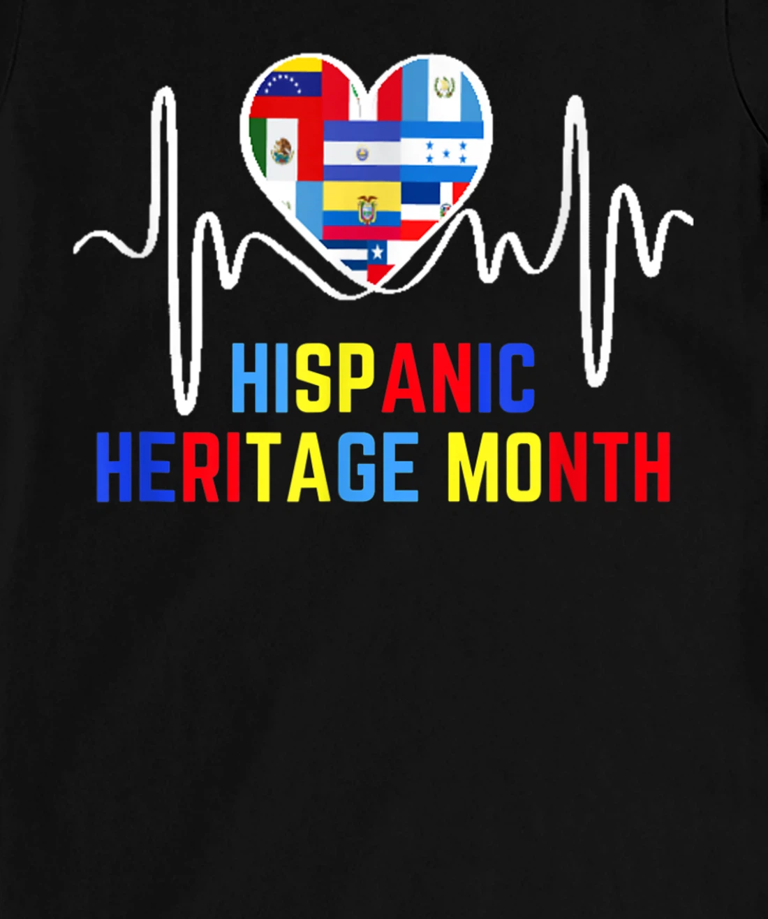 Latino America Culture Gift National Hispanic Heritage Month T-Shirt, Kid T-Shirt and Women T-Shirt