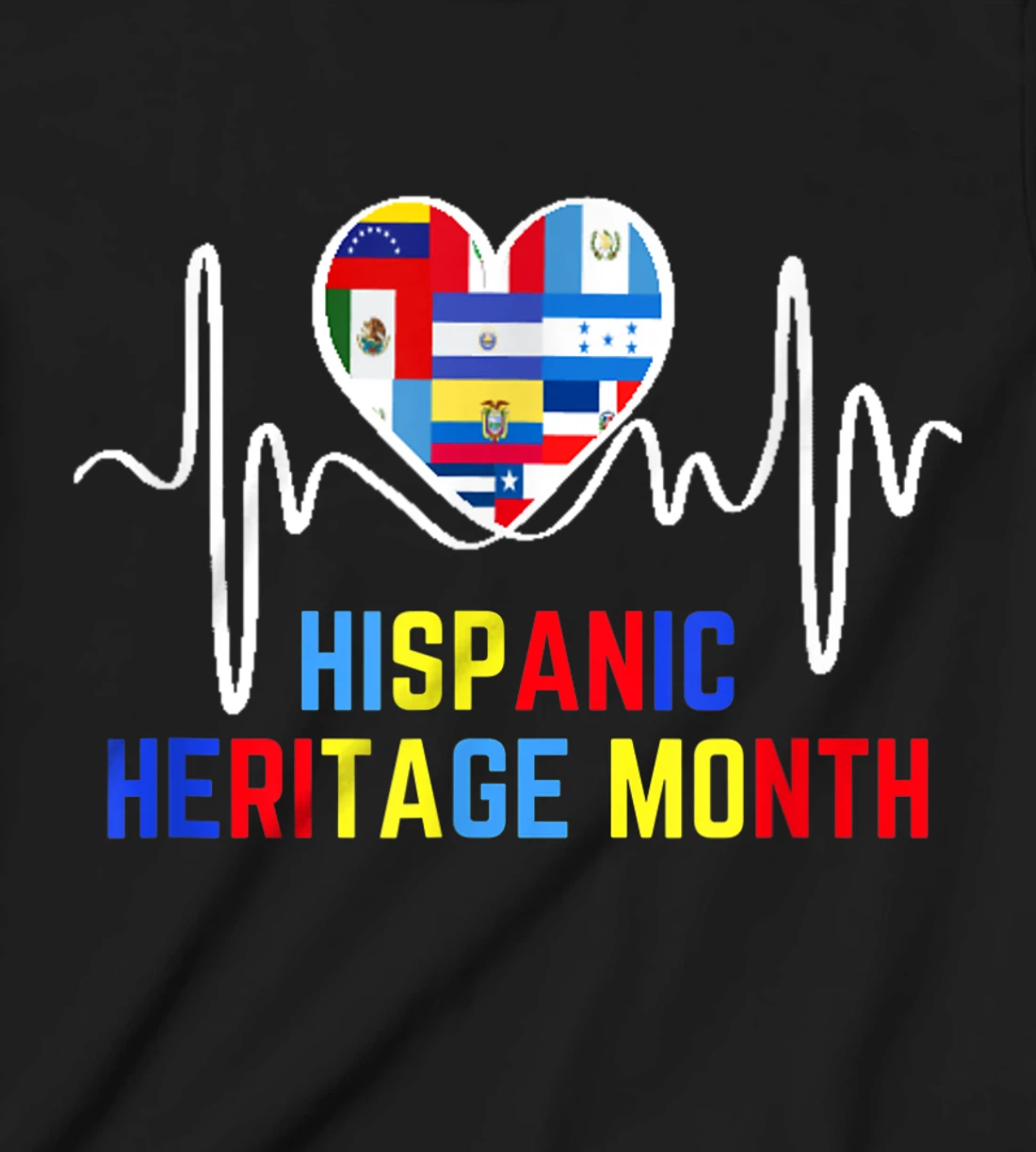 Latino America Culture Gift National Hispanic Heritage Month T-Shirt, Kid T-Shirt and Women T-Shirt