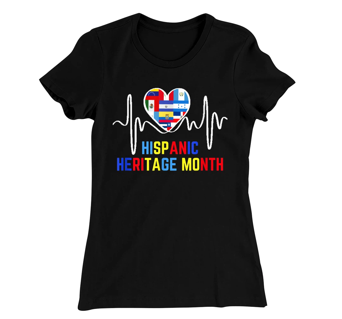 Latino America Culture Gift National Hispanic Heritage Month T-Shirt, Kid T-Shirt and Women T-Shirt