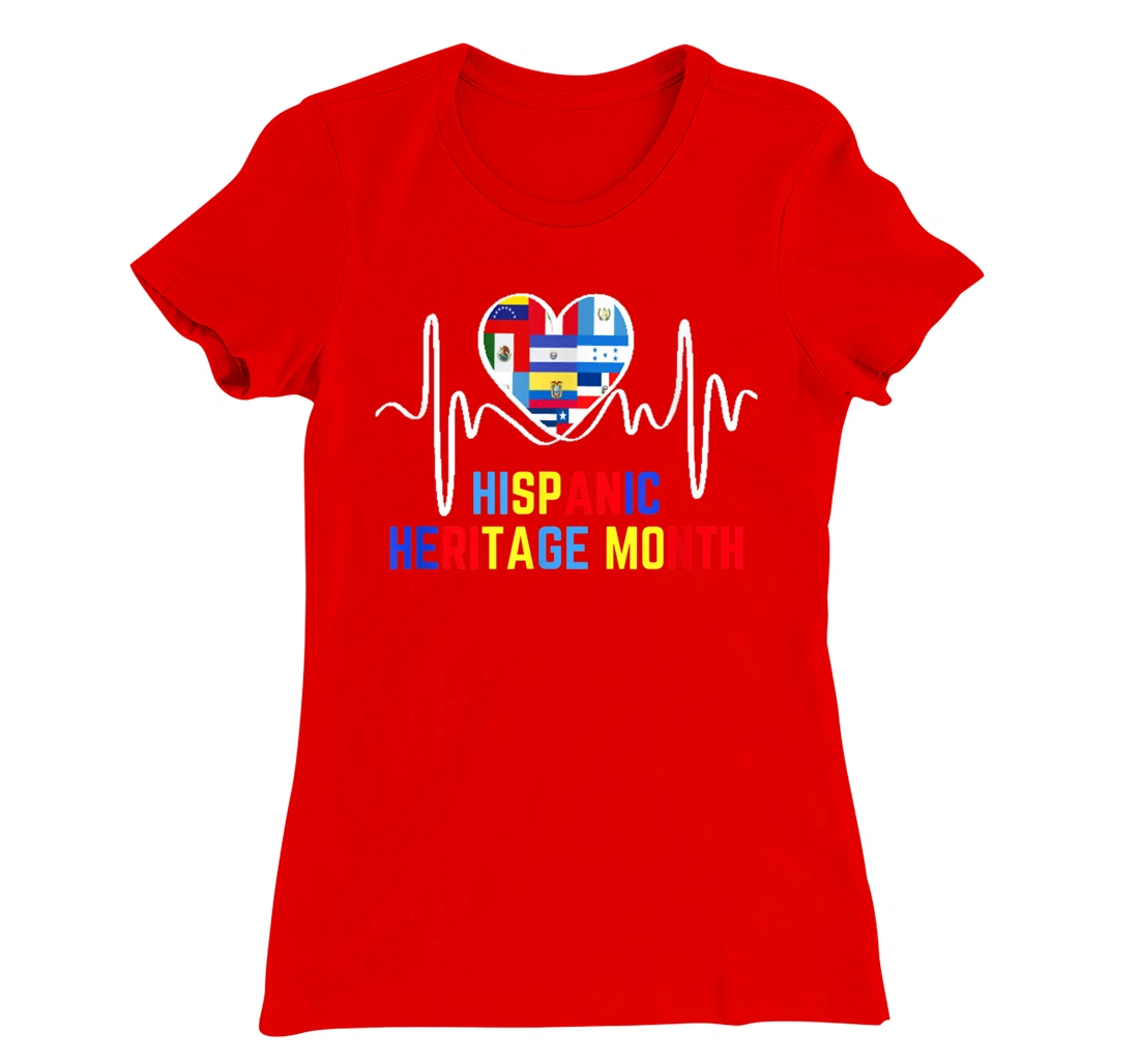 Latino America Culture Gift National Hispanic Heritage Month T-Shirt, Kid T-Shirt and Women T-Shirt