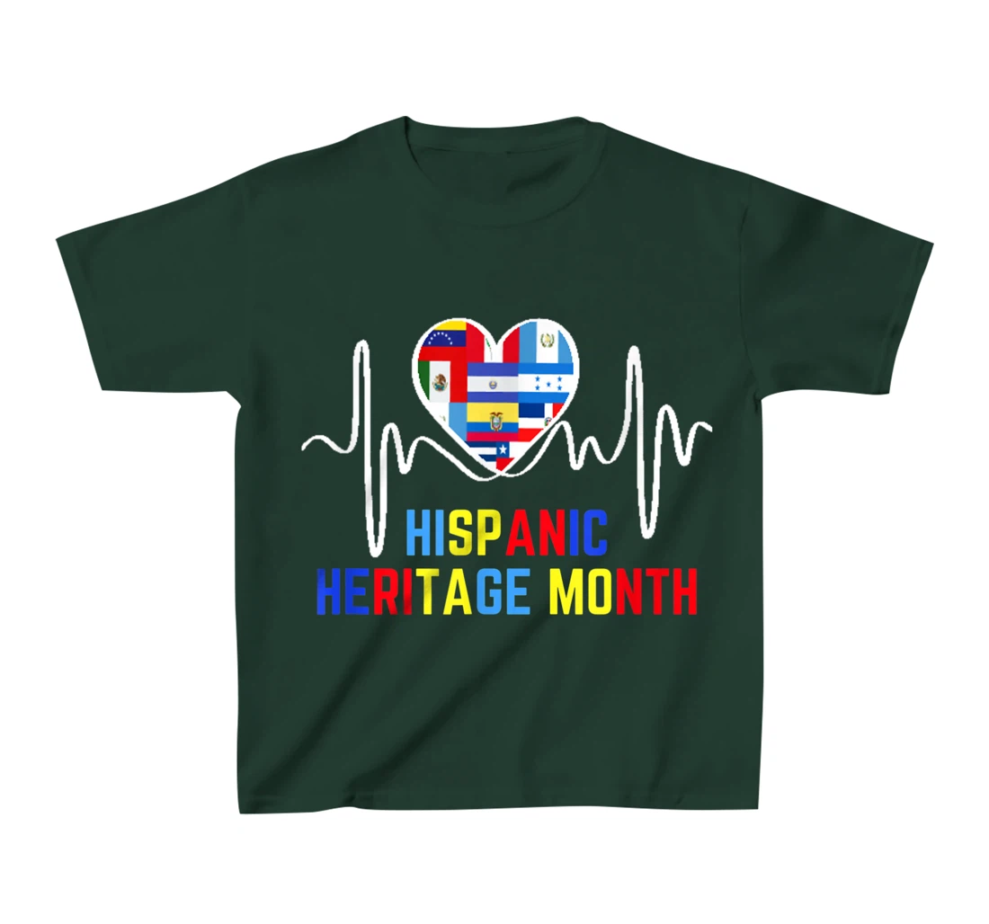 Latino America Culture Gift National Hispanic Heritage Month T-Shirt, Kid T-Shirt and Women T-Shirt