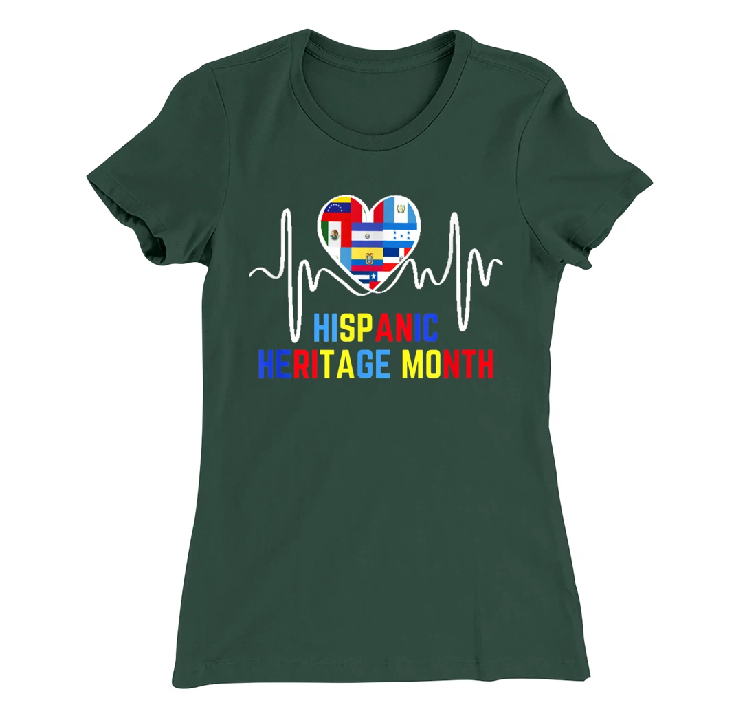 Latino America Culture Gift National Hispanic Heritage Month T-Shirt, Kid T-Shirt and Women T-Shirt