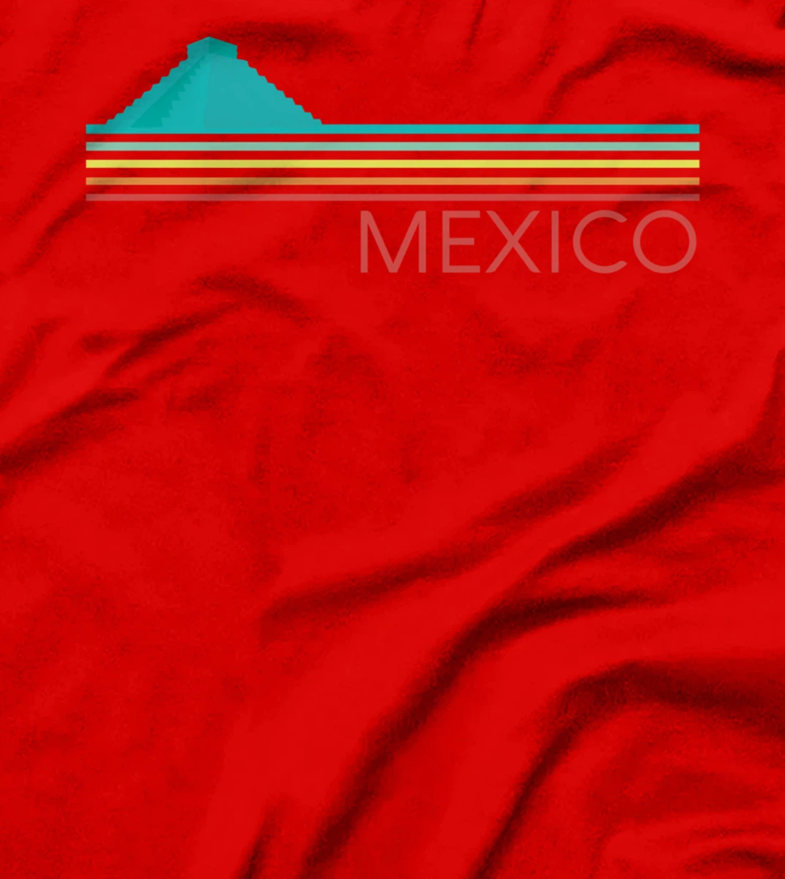Mexico Retro Vacation Cancun Trip Mexican Resort Aztec Pride T-Shirt