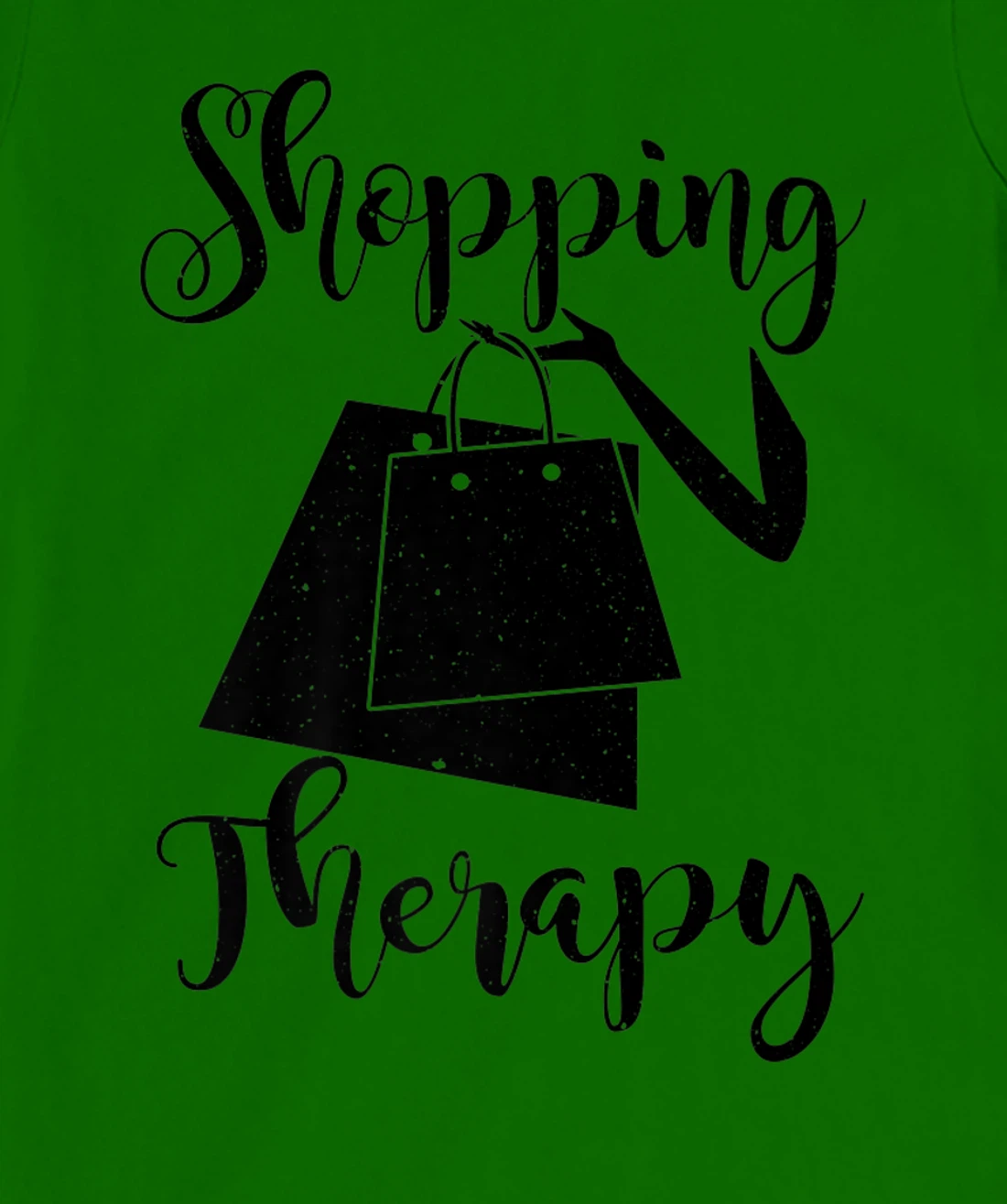 Womens Shopping Therapy - Funny Shopper T-Shirt, Kid T-Shirt and Women T-Shirt
