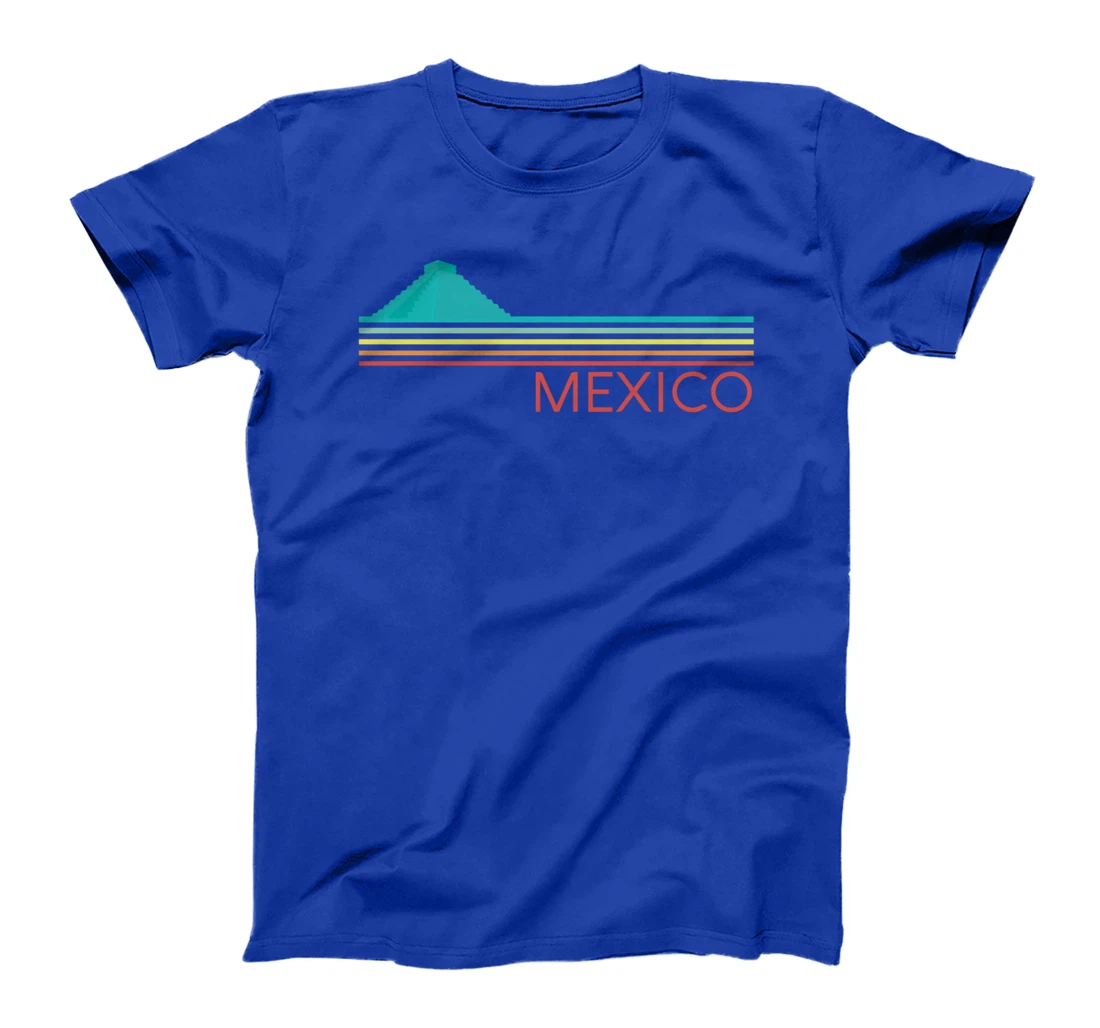 Mexico Retro Vacation Cancun Trip Mexican Resort Aztec Pride T-Shirt