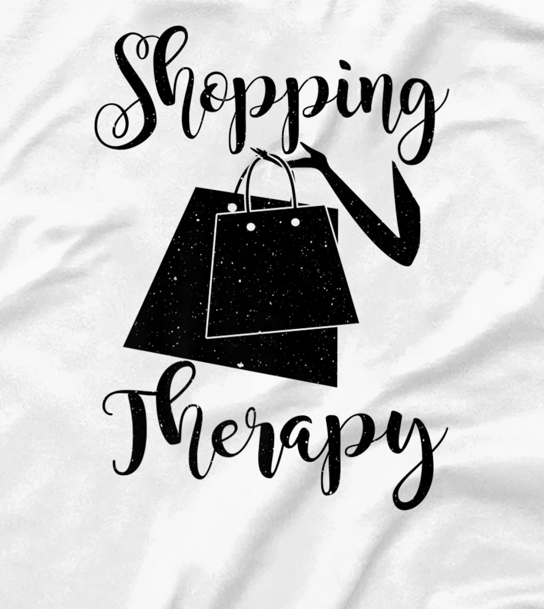 Womens Shopping Therapy - Funny Shopper T-Shirt, Kid T-Shirt and Women T-Shirt