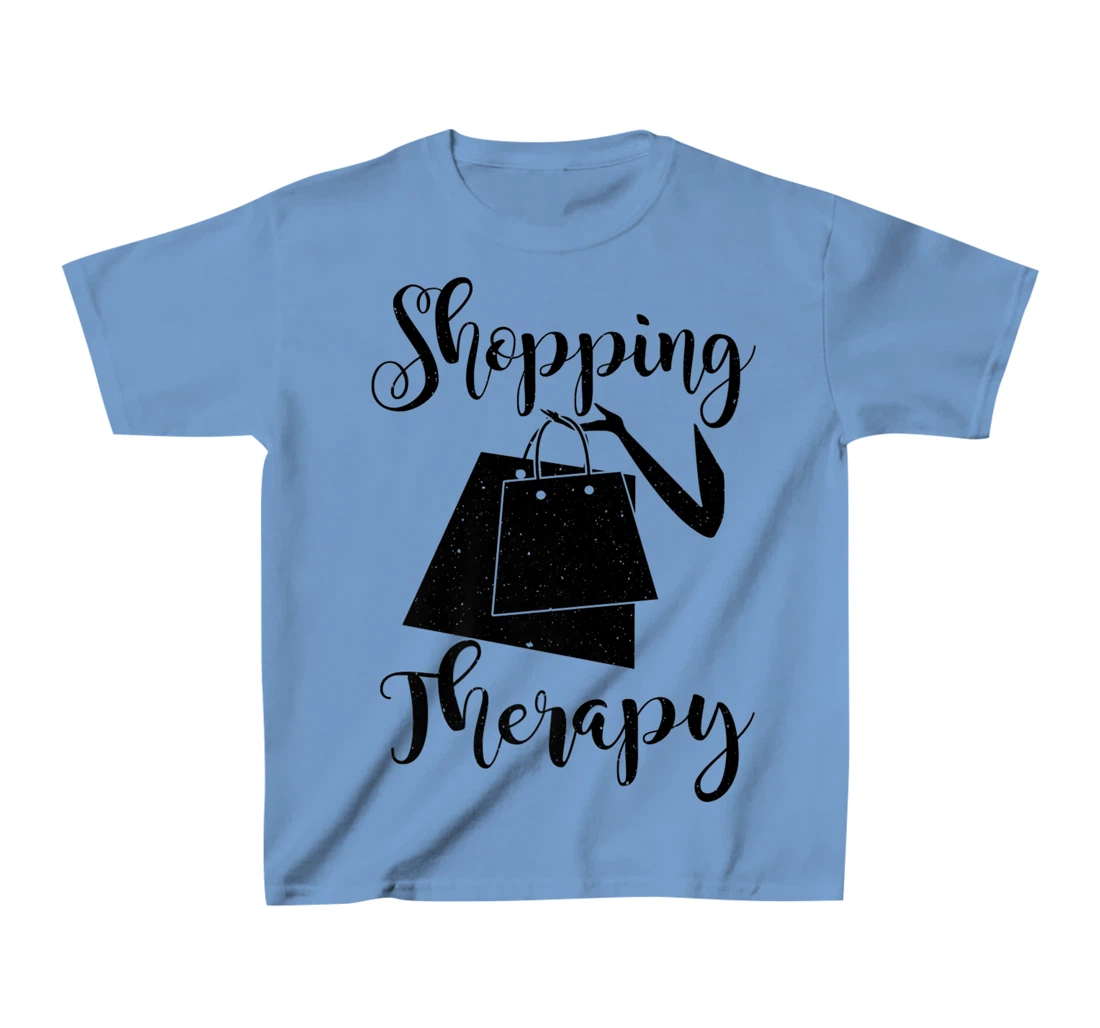 Womens Shopping Therapy - Funny Shopper T-Shirt, Kid T-Shirt and Women T-Shirt