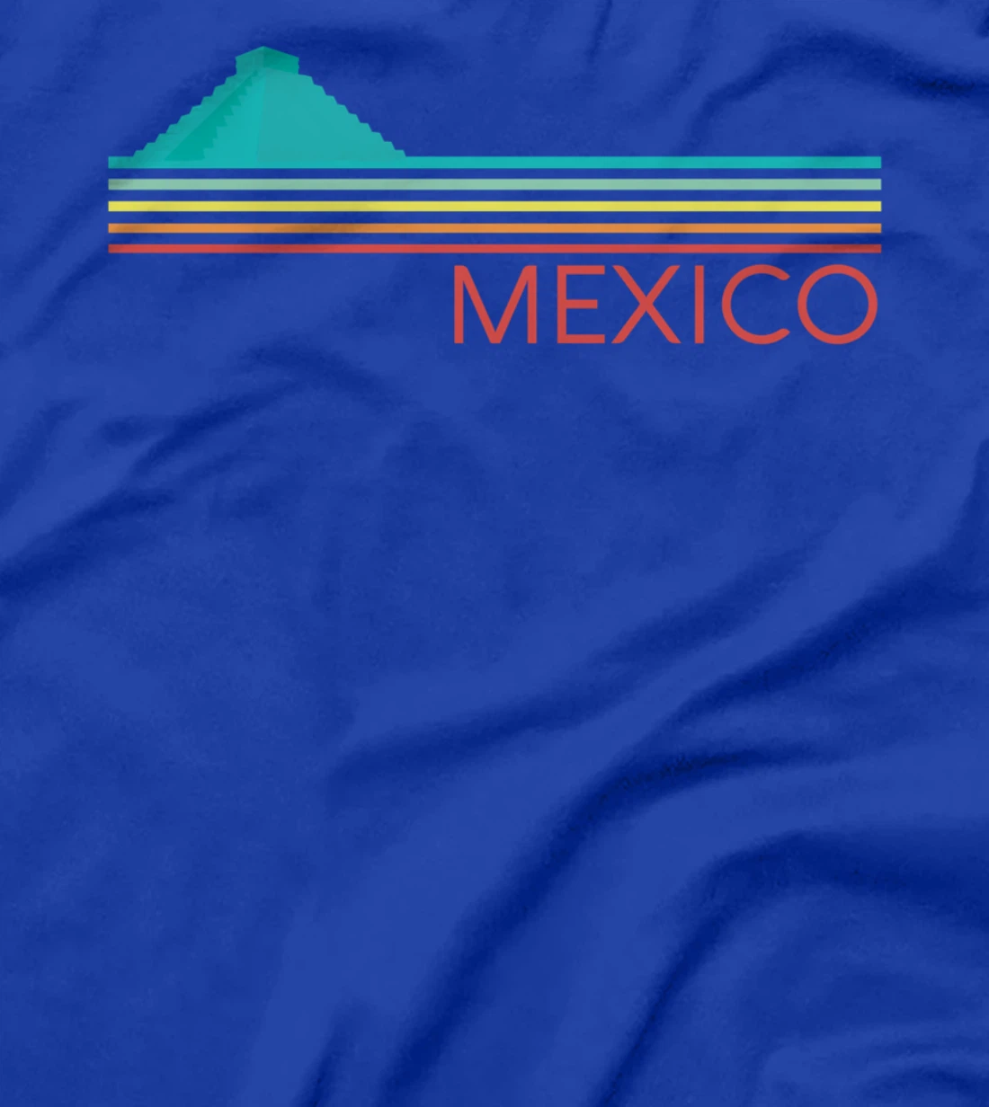 Mexico Retro Vacation Cancun Trip Mexican Resort Aztec Pride T-Shirt