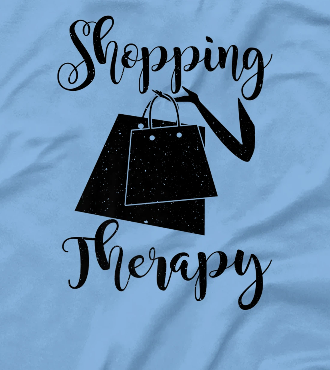 Womens Shopping Therapy - Funny Shopper T-Shirt, Kid T-Shirt and Women T-Shirt