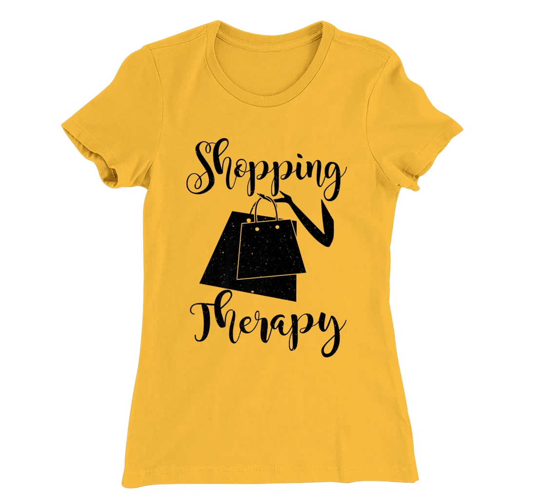 Womens Shopping Therapy - Funny Shopper T-Shirt, Kid T-Shirt and Women T-Shirt