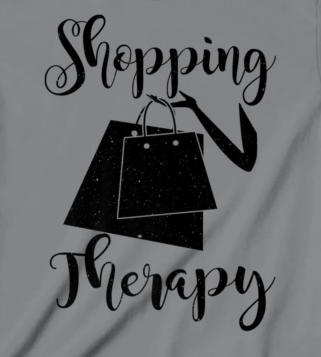 Womens Shopping Therapy - Funny Shopper T-Shirt, Kid T-Shirt and Women T-Shirt