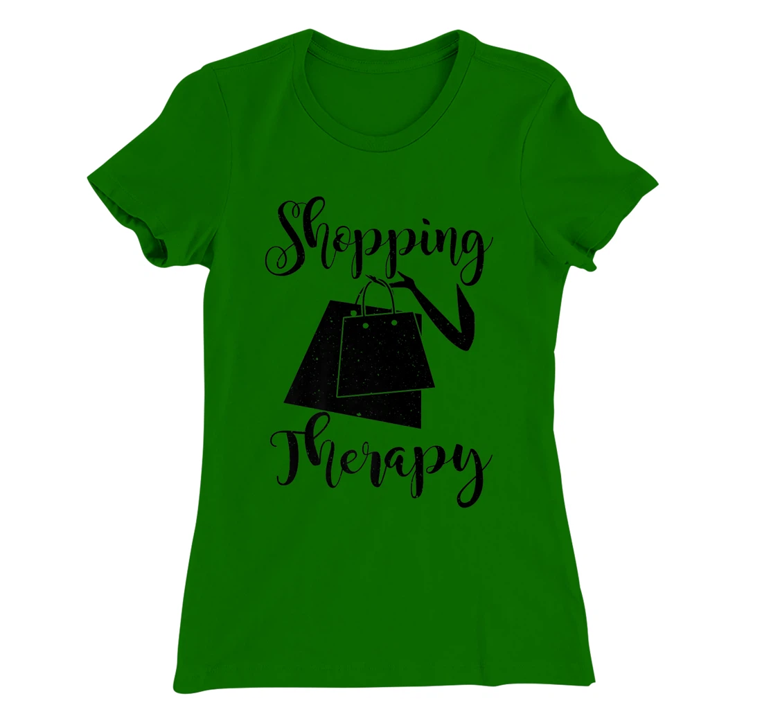 Womens Shopping Therapy - Funny Shopper T-Shirt, Kid T-Shirt and Women T-Shirt