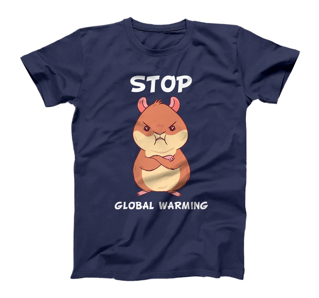 Climate change global heating CO2 ecosystem evil hamster T-Shirt, Kid T-Shirt and Women T-Shirt
