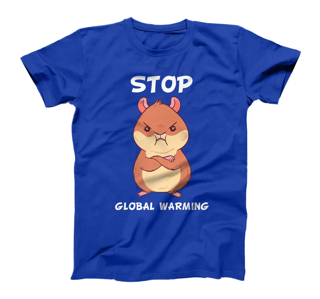 Climate change global heating CO2 ecosystem evil hamster T-Shirt, Kid T-Shirt and Women T-Shirt