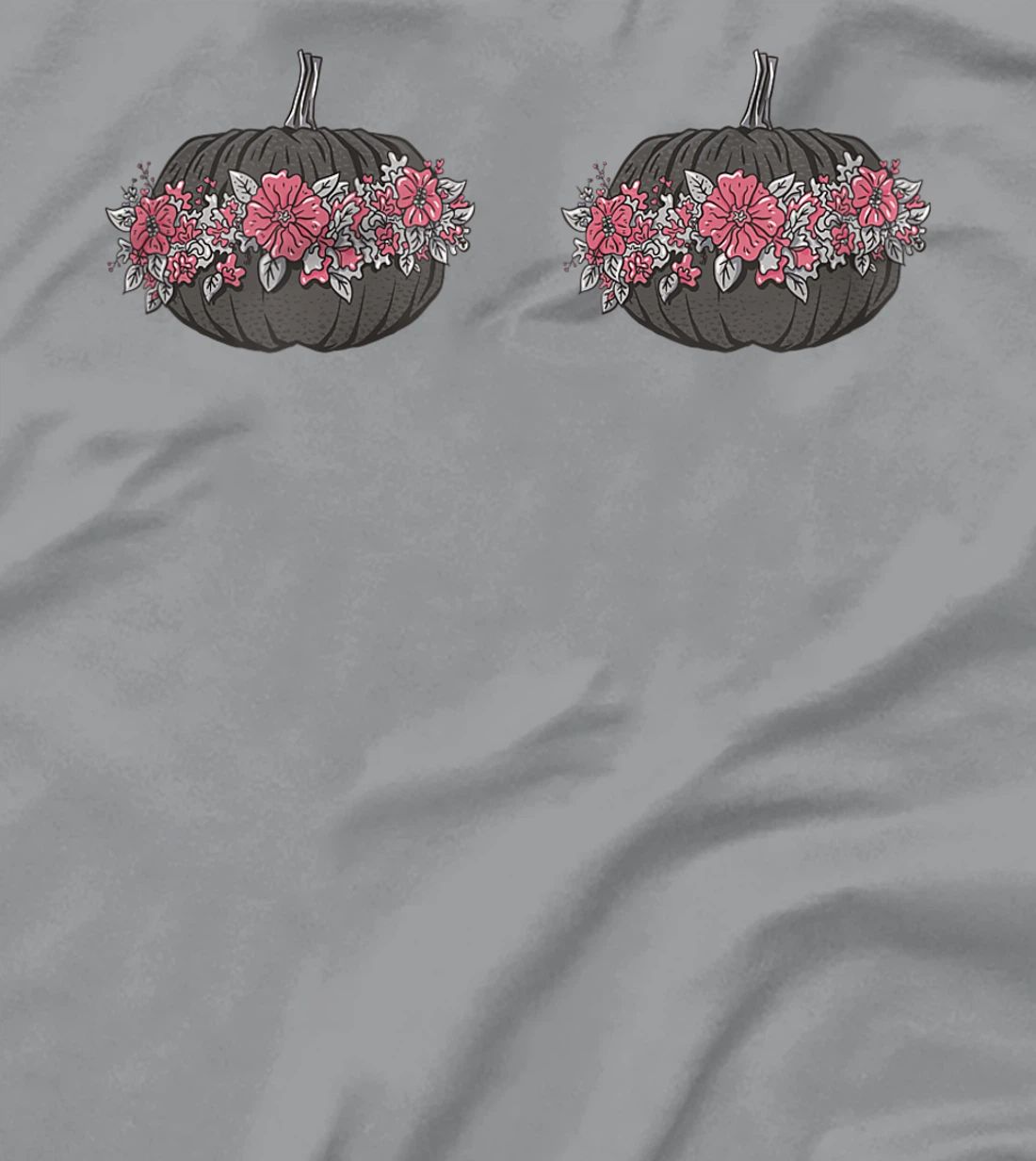 Womens Breast Cancer Awareness In October We Wear Pink Pumpkin T-Shirt, Women T-Shirt