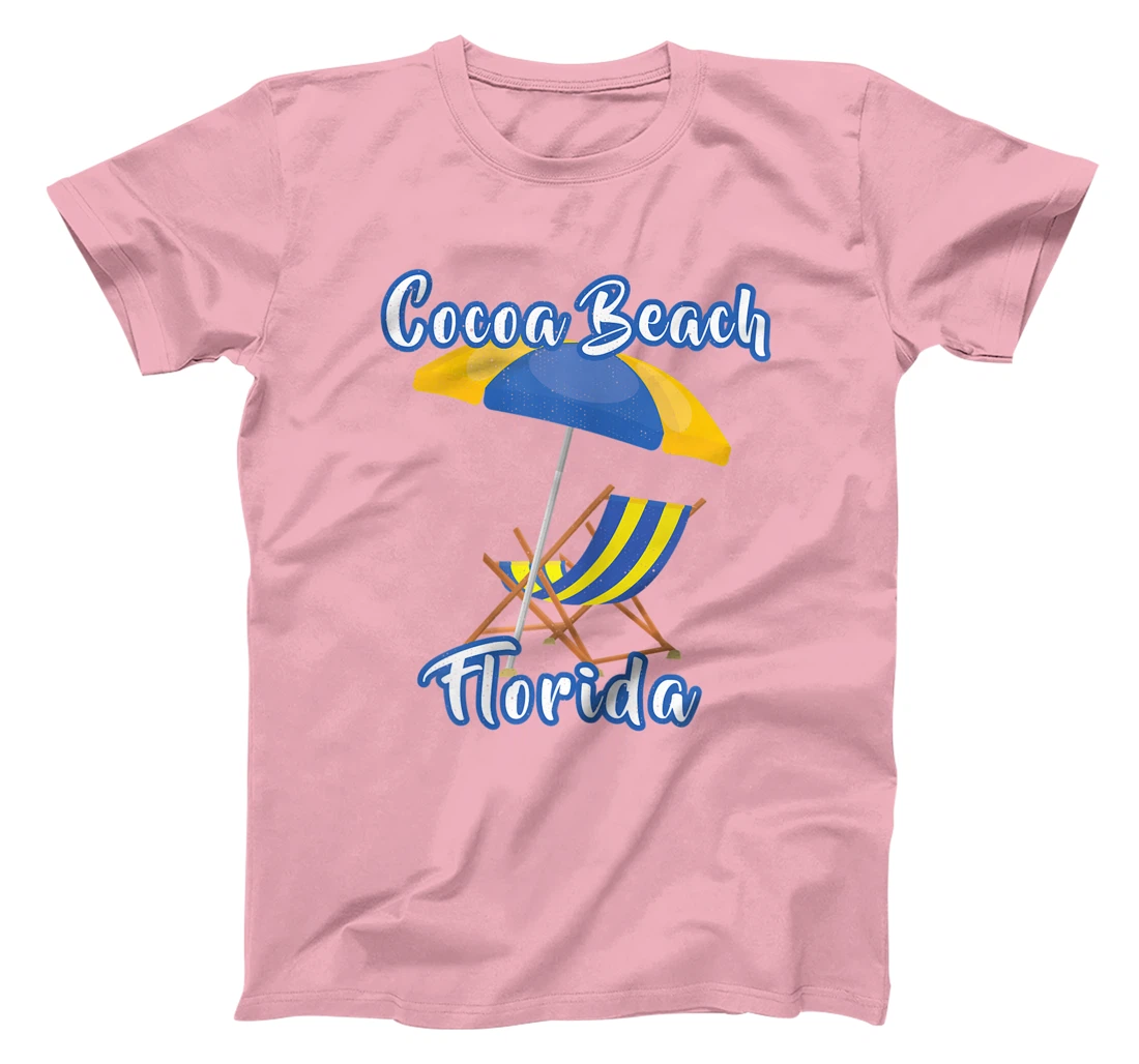 Womens Distressed Cocoa Beach Florida Summer Vacation Beach Chair T-Shirt, Kid T-Shirt and Women T-Shirt
