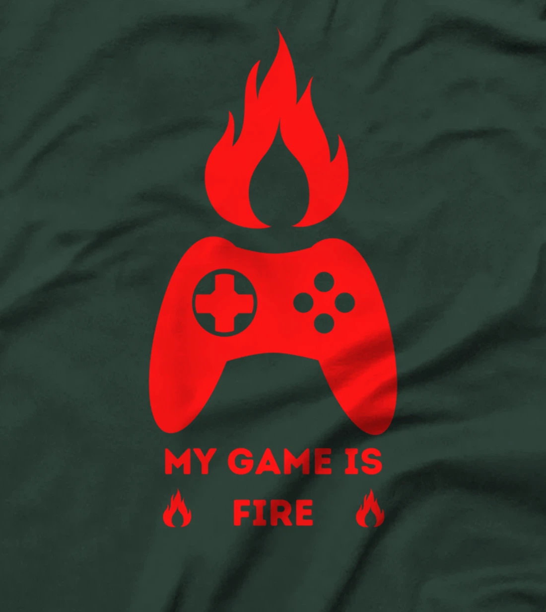 Video Game Fire T-Shirt