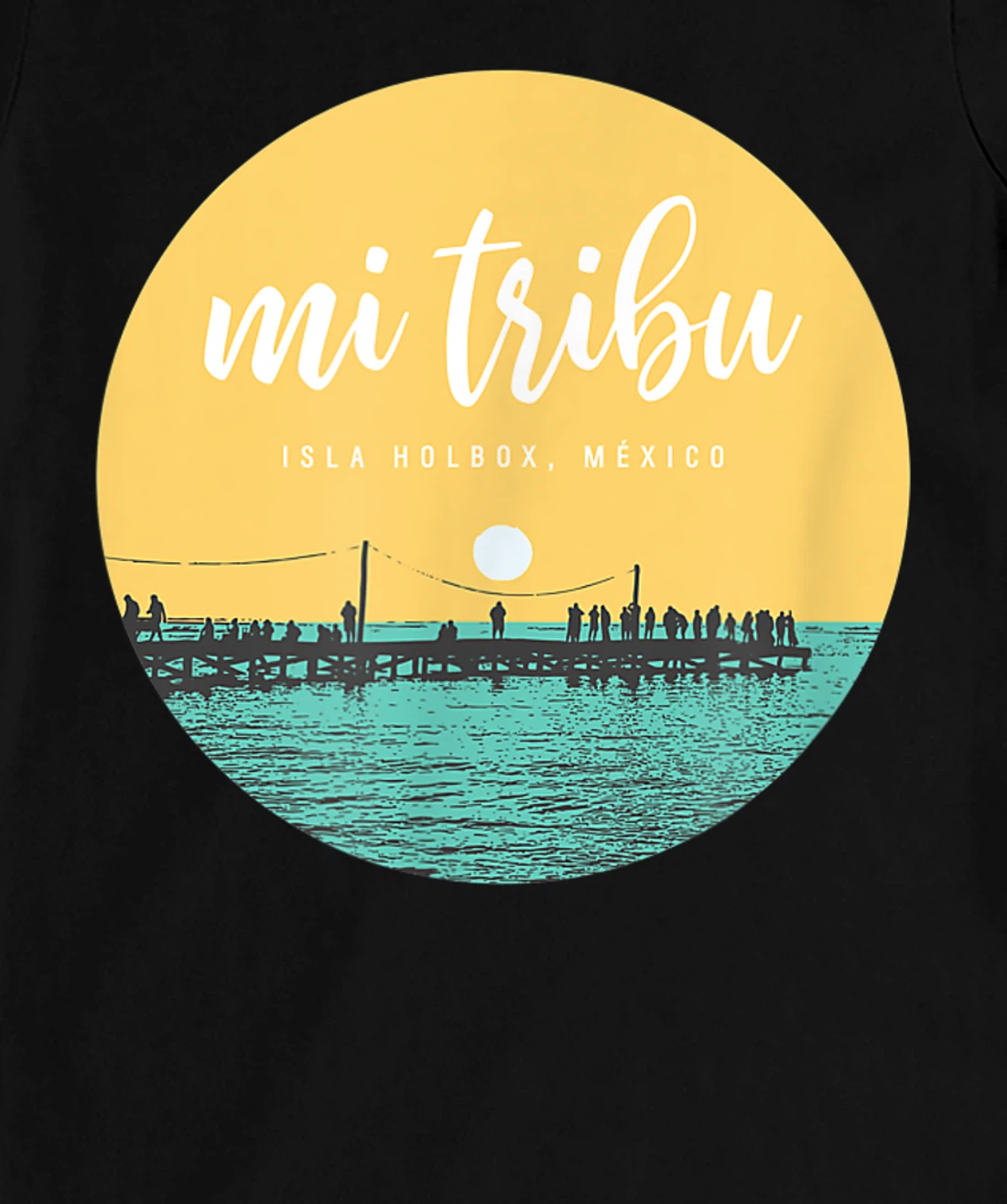 My Tribe Isla Holbox, Mexico T-Shirt, Women T-Shirt