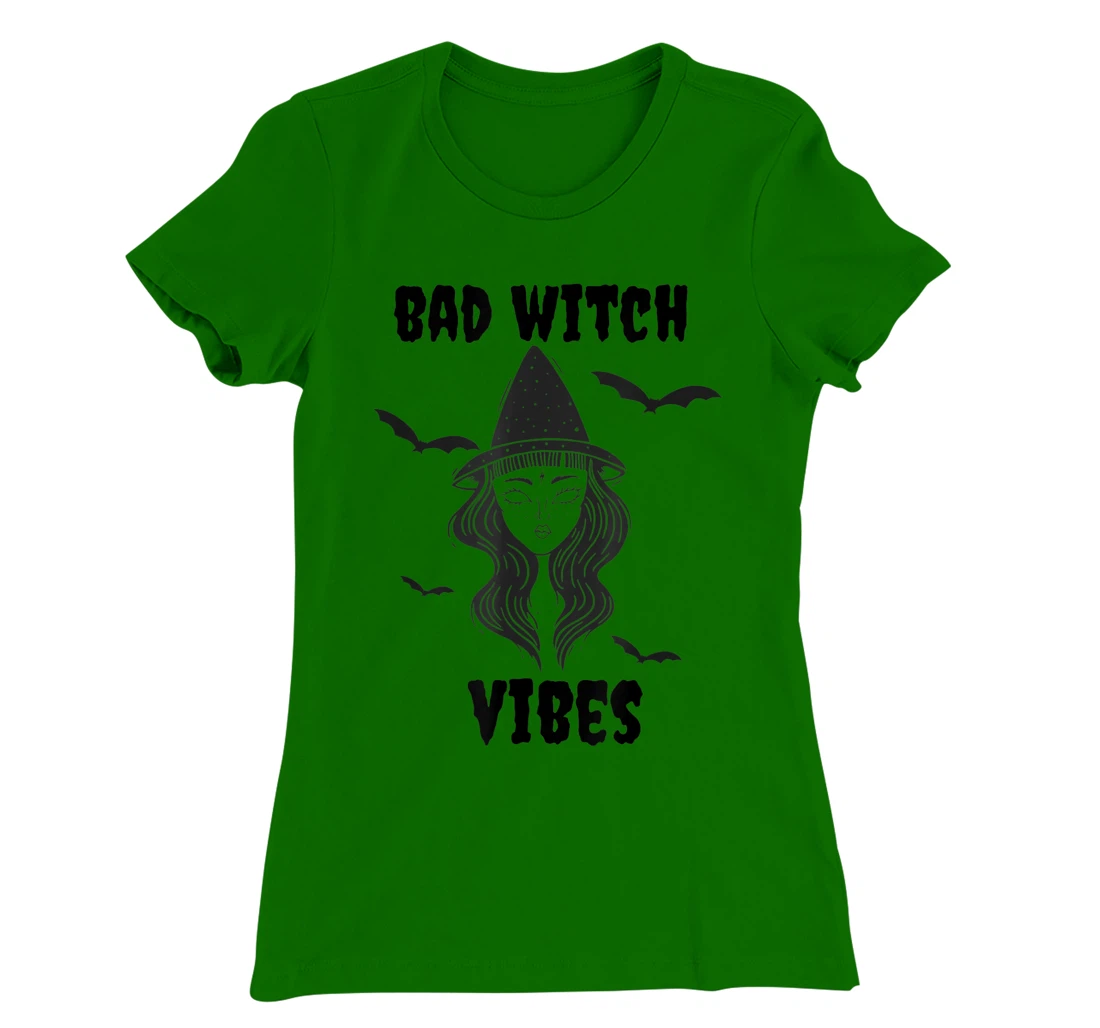 Bad Witch Vibes T-Shirt, Women T-Shirt