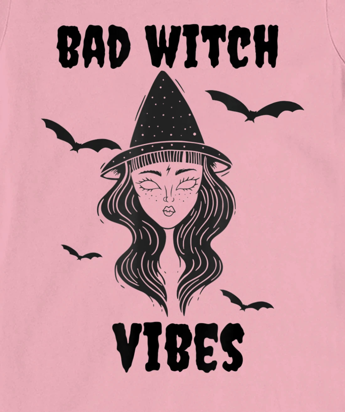 Bad Witch Vibes T-Shirt, Women T-Shirt