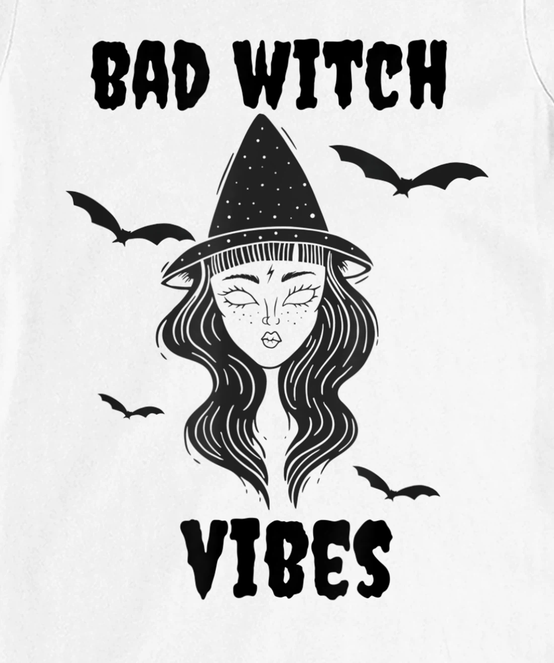 Bad Witch Vibes T-Shirt, Women T-Shirt
