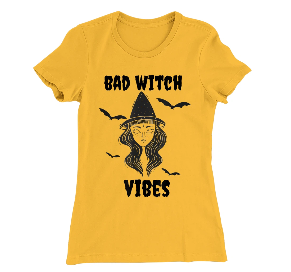 Bad Witch Vibes T-Shirt, Women T-Shirt