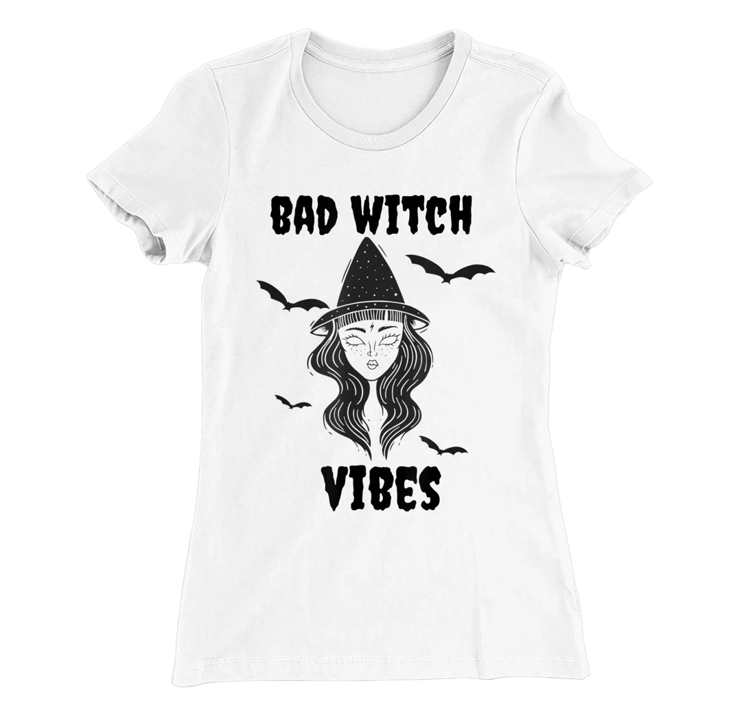 Bad Witch Vibes T-Shirt, Women T-Shirt