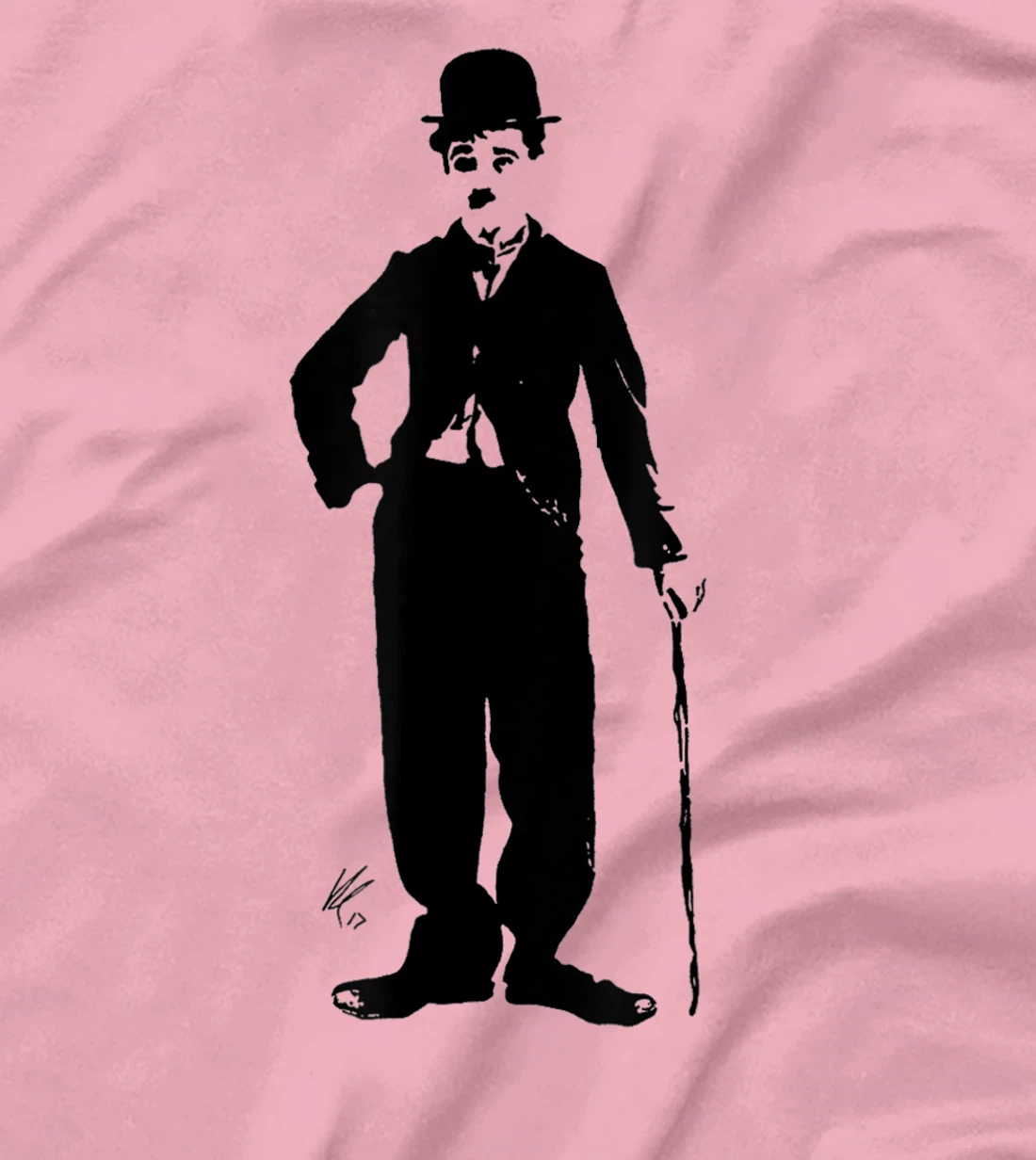 Charlies Chaplins T-Shirt, Women T-Shirt