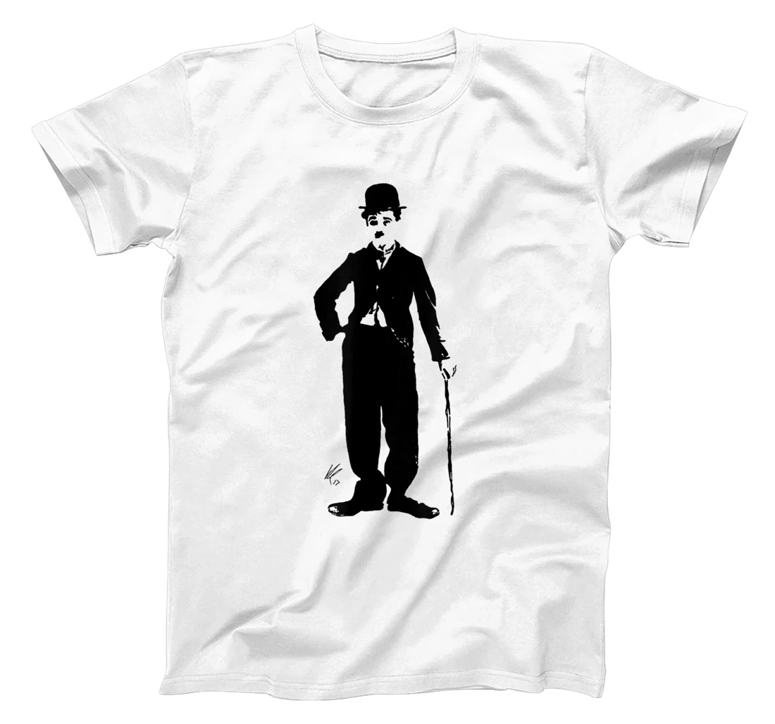 Charlies Chaplins T-Shirt, Women T-Shirt