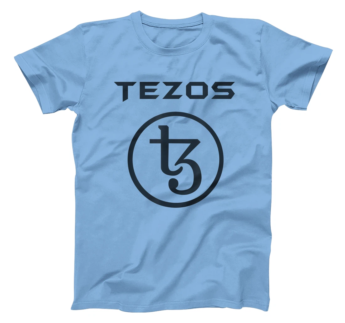 TEZOS XTZ Crypto Token Blockchain HODL distressed Dark logo T-Shirt, Women T-Shirt