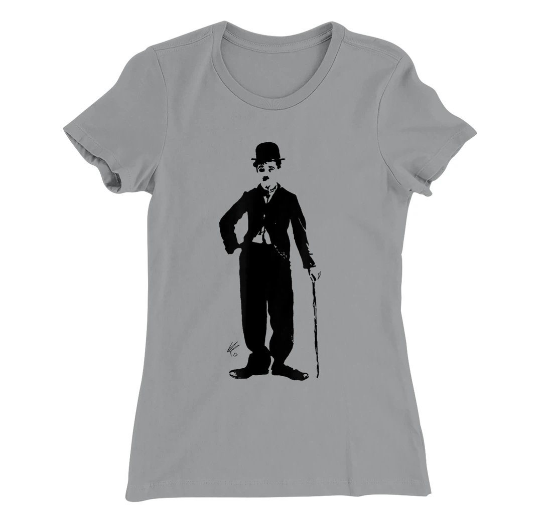 Charlies Chaplins T-Shirt, Women T-Shirt