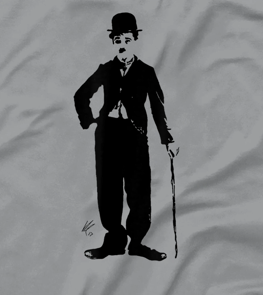 Charlies Chaplins T-Shirt, Women T-Shirt