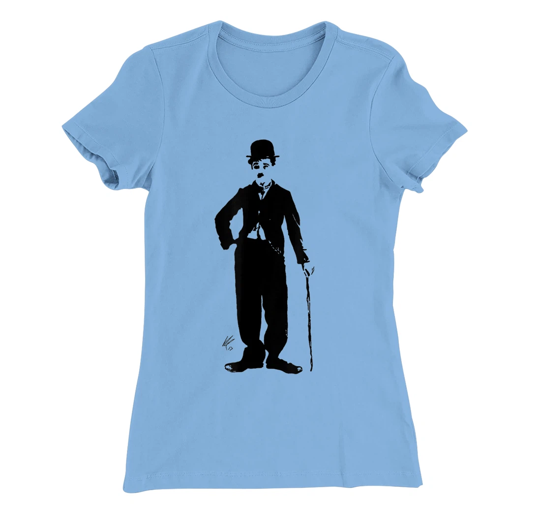 Charlies Chaplins T-Shirt, Women T-Shirt