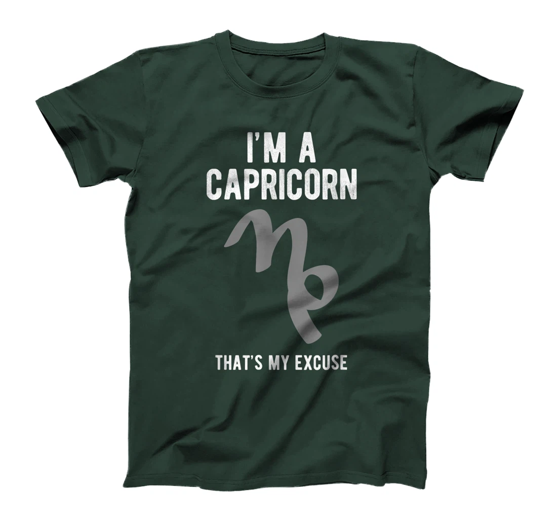 Funny I'm A Capricorn That's my Excuse December January T-Shirt, Kid T-Shirt and Women T-Shirt