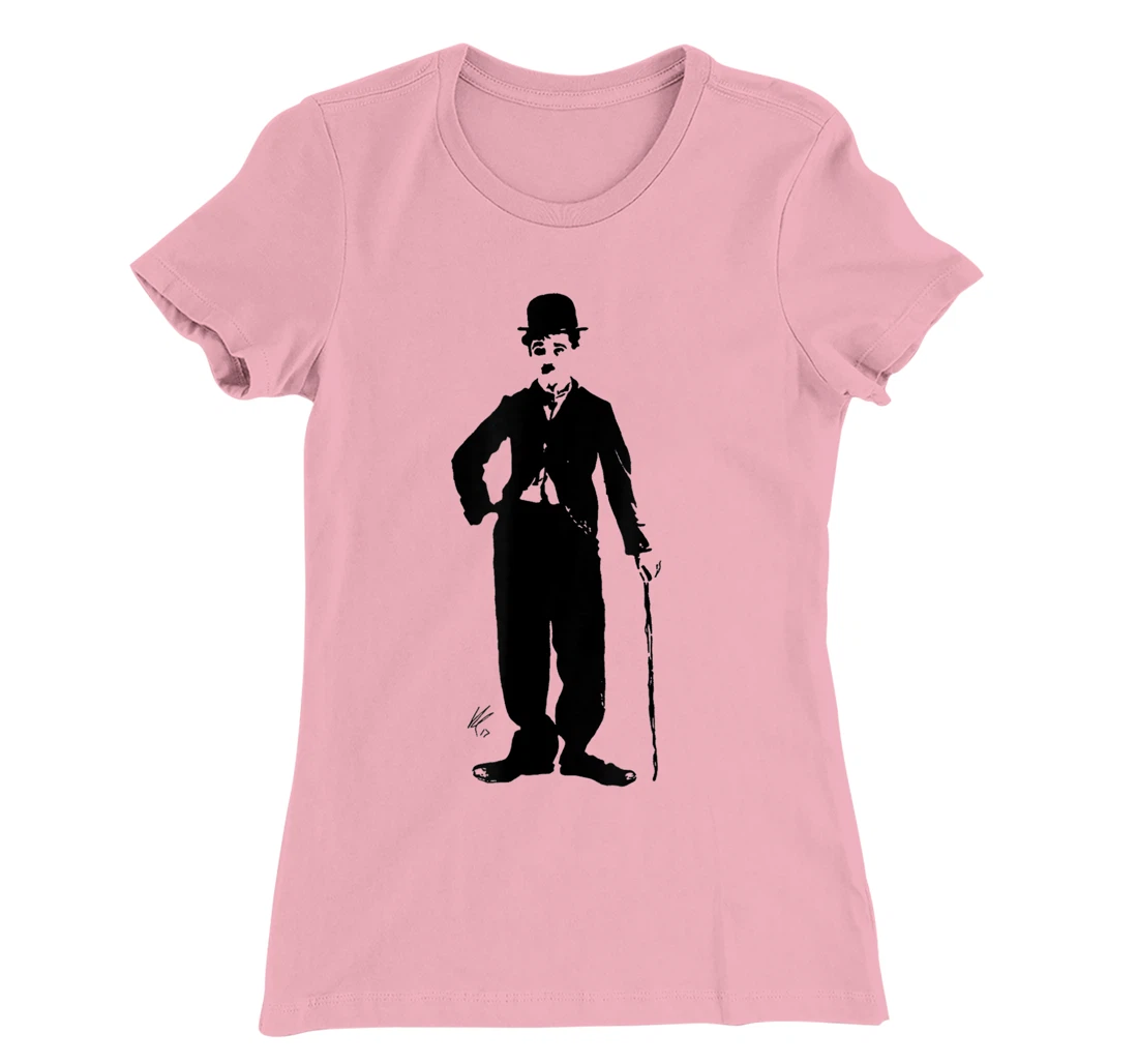 Charlies Chaplins T-Shirt, Women T-Shirt